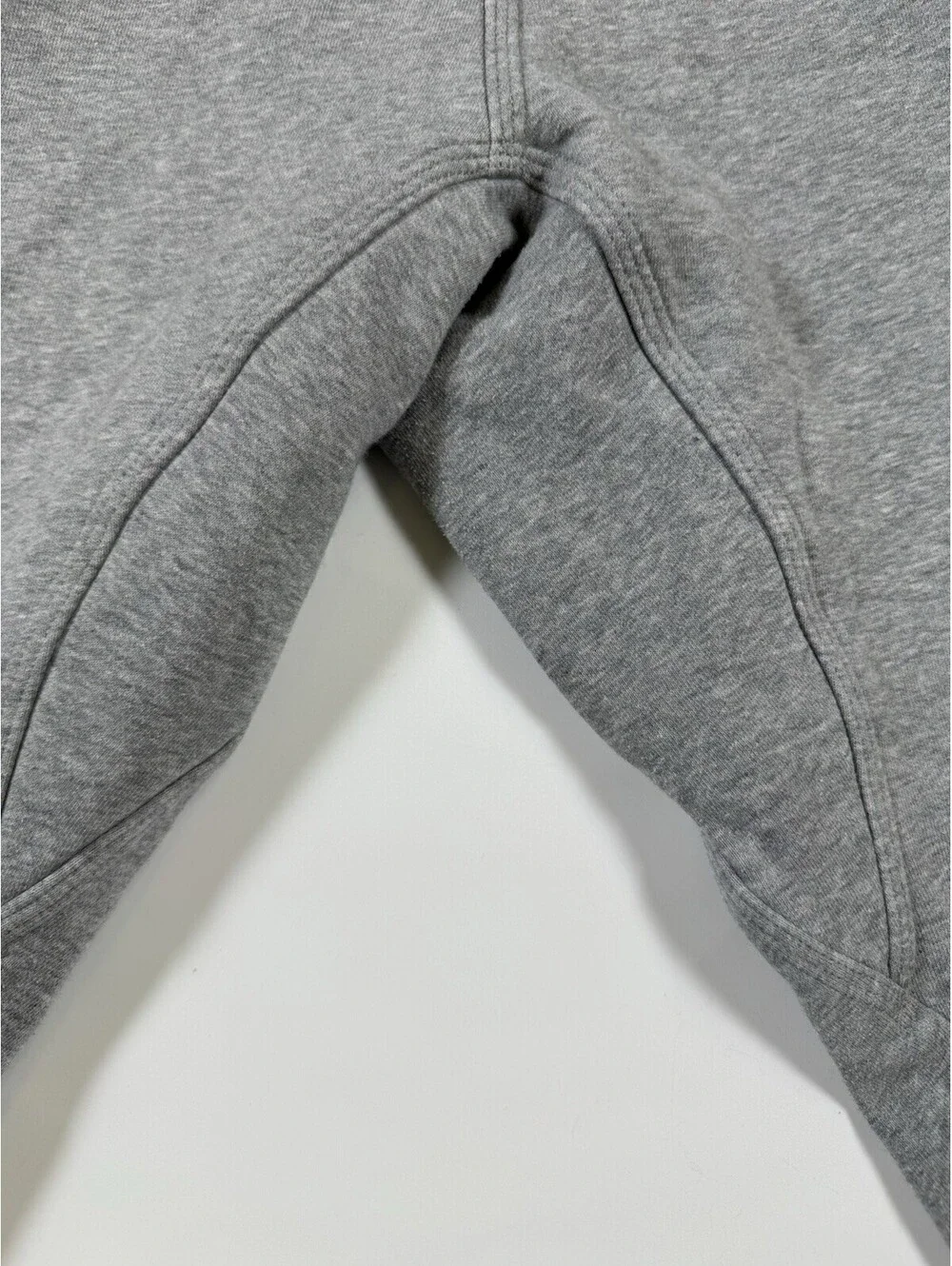 Vintage Nike Sweatpants Mens XL Gray Fleece Embroidered Swoosh Joggers Y2K